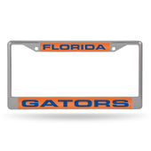 Rico Florida Gators Laser Chrome 12 X 6 License Plate Frame Fcl100102