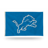 Rico Detroit Lions 3X5 Premium Banner Flag Fgb2403