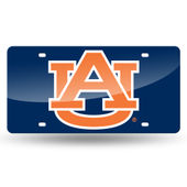 Rico Auburn Tigers Colored Laser Cut Auto Tag Lzc150201