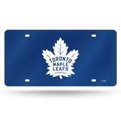 Rico Toronto Maple Leafs Colored Laser Cut Auto Tag Lzc8702