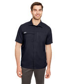 Under Armour Men's Motivate Coach Woven Shirt (AXL - Black/White)