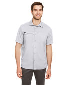 Under Armour Men's Motivate Coach Woven Shirt (AXL - Black/White)