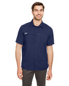 Under Armour Men's Motivate Coach Woven Shirt (AXL - Black/White)