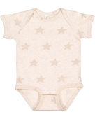 Code Five Infant Five Star Bodysuit 4329 NATURAL HTH STAR Primary