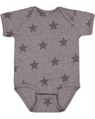 Code Five Infant Five Star Bodysuit 4329 GRANITE HTH STAR Primary