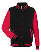 Just Hoods By Awdis Men's 80/20 Heavyweight Letterman Jacket JHA043