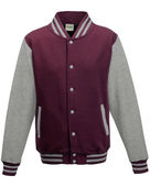 Just Hoods By Awdis Men's 80/20 Heavyweight Letterman Jacket JHA043