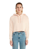 Lane Seven Ladies' Cropped Fleece Hoodie LS12000 PALE PINK Primary