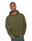 Lane Seven Unisex Vintage Raglan Hooded Sweatshirt LST004