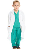Cherokee Child Unisex Kids' Lab Coat CK430