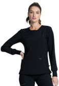 Cherokee Women Long Sleeve V-Neck Top CK781A