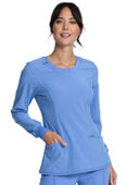 Cherokee Women Long Sleeve V-Neck Top CK781A