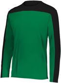 Holloway Momentum Team Long Sleeve Tee 223502 KELLY/BLACK Primary