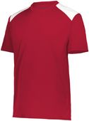 Holloway Youth Momentum Team Tee 223601 SCARLET/WHITE Primary