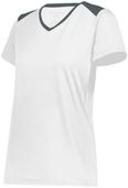 Holloway Ladies Momentum Team Tee 223701 WHITE/IRON Primary