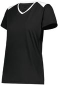 Holloway Ladies Momentum Team Tee 223701 BLACK/WHITE Primary