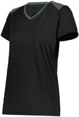 Holloway Ladies Momentum Team Tee 223701 BLACK/IRON Primary