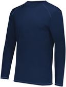 Augusta Super Soft-Spun Poly Long Sleeve Tee 6845 NAVY Primary