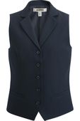 Edwards Ladies Dress Lapel Vest 7496