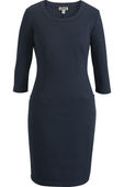 Edwards Ladies Ponte Sheath Dress 9935