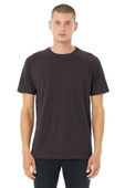 Bella+Canvas Men's Heather Cvc Raglan Tee 3201 DARK GREY HEATHER Primary