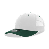 Decky Mid Prof 6Panel Cotton Trucker 6021 WHT/FOR Primary