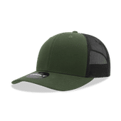 Decky Mid Prof 6Panel Cotton Trucker 6021 OLV/BLK Primary