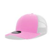 Decky Mid Prof 6Panel Cotton Trucker 6021 PNK/WHT Primary