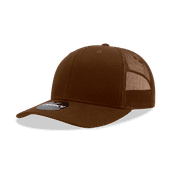 Decky Mid Prof 6Panel Cotton Trucker 6021 BROWN Primary