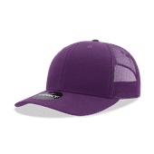 Decky Mid Prof 6Panel Cotton Trucker 6021 PURPLE Primary