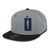 Decky Retro Fitted Caps RP1 GRY/BLK Primary