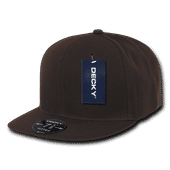 Decky Retro Fitted Caps RP1 BROWN Primary