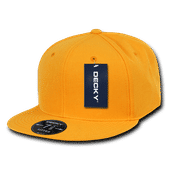 Decky Retro Fitted Caps RP1 GOLD Primary