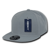 Decky Retro Fitted Caps RP1 GREY Primary