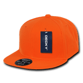 Decky Retro Fitted Caps RP1 ORANGE Primary