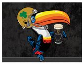 Holland Notre Dame - Guinness (Toucan-2) Canvas Wall Art