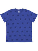 LAT Sportswear Youth Five Star Tee ROYAL STAR Primary