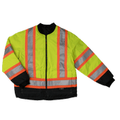 Tough Duck Reversible Insulated Safety Jacket SJ292