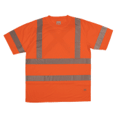 Tough Duck S/S Safety T-Shirt W/ Segmented Stripes ST121