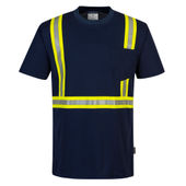 Portwest Iona Xtra Enhanced T-Shirt F131 NAVY Primary