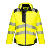 Portwest Pw3 Hi-Vis Winter Jacket T400 YELLOW/BLACK Primary