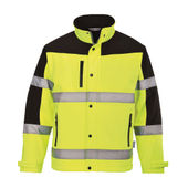 Portwest Two-Tone Softshell Jacket US429 YELLOW/BLACK Primary