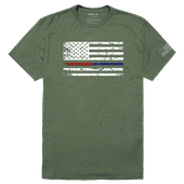 Rapid Dominance Tac.Graphic T Trl/Tbl Dual Flag TS1-814
