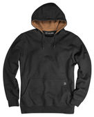 Dri Duck Men's Woodland Fleece Hooded Sweatshirt 7035 BLACK Primary