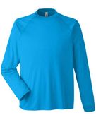 Core 365 Unisex Ultra Uvp Long-Sleeve Raglan T-Shirt CE110 ELECTRIC BLUE Primary
