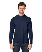 Core 365 Unisex Ultra Uvp Long-Sleeve Raglan T-Shirt CE110 CLASSIC NAVY Primary