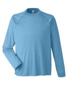 Core 365 Unisex Ultra Uvp Long-Sleeve Raglan T-Shirt CE110 COLUMBIA BLUE Primary