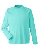 Core 365 Unisex Ultra Uvp Long-Sleeve Raglan T-Shirt CE110 SEA GLASS Primary