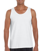 Gildan Men's Softstyle Tank G642 WHITE Primary