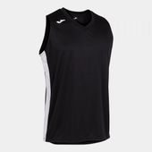 Joma Mens/Boys Cancha III Tshirt Sleeveless 101573 BLACK-WHITE Primary